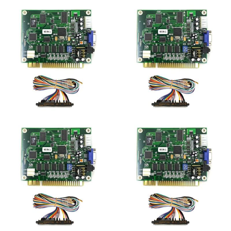 Usb Game Board Jamma - X64A-4X 60 in 1 マルチゲーム PCB