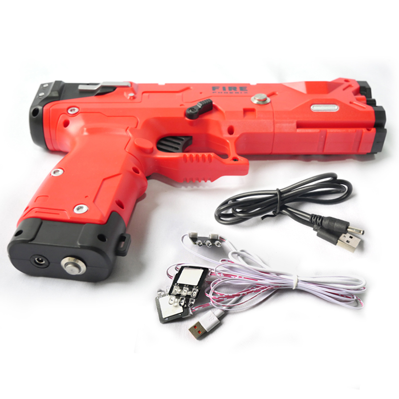 Gun Shooting Arcade - GUN4IR ワイヤレス電磁ライトガン リコイル機能付き PCシューティングゲームシミュレーターおよびコイン式アーケードゲームに最適