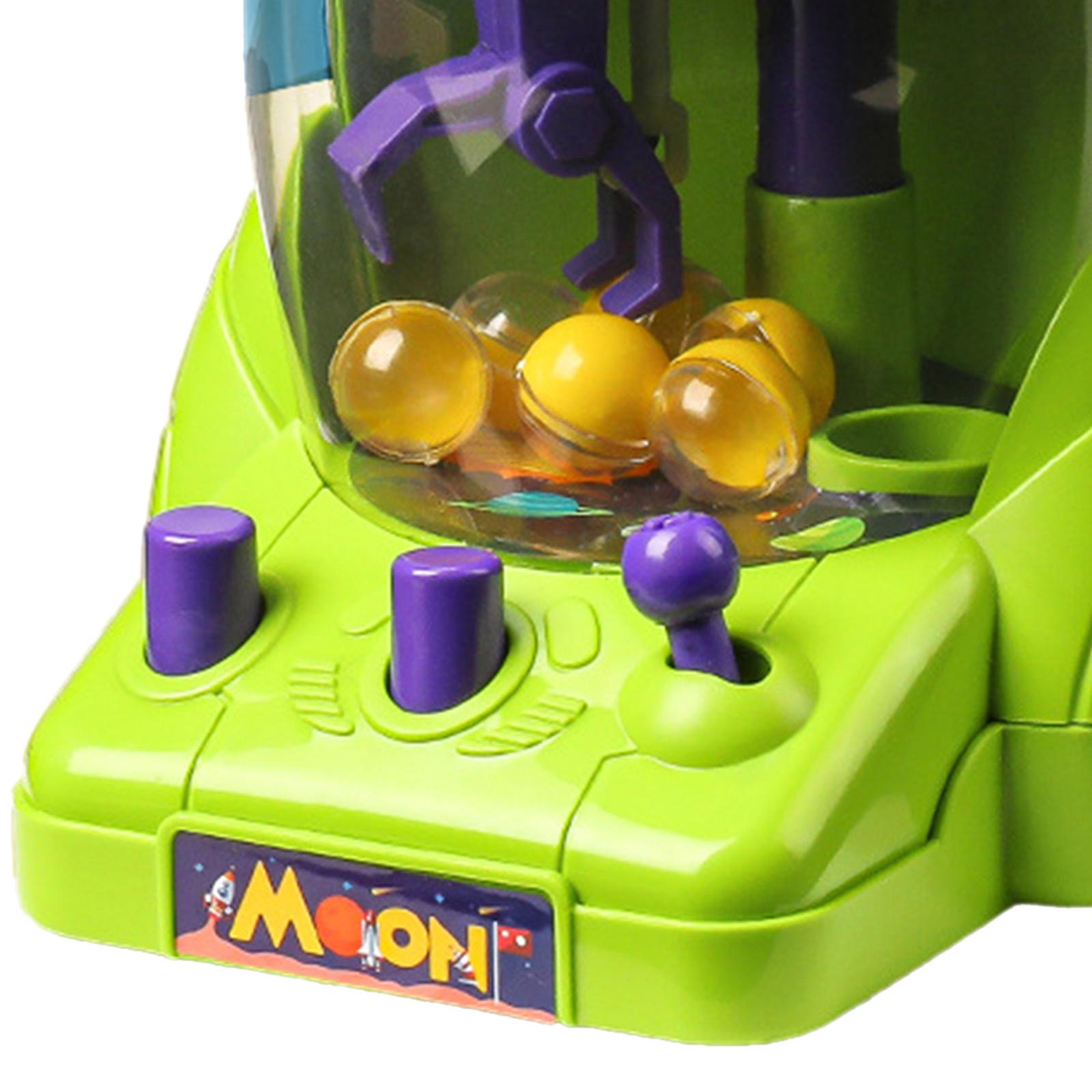 Claw Crane Machine - クレーンゲームテーブルゲームハンドクランクグラブドールおもちゃ子供向けホリデーギフト