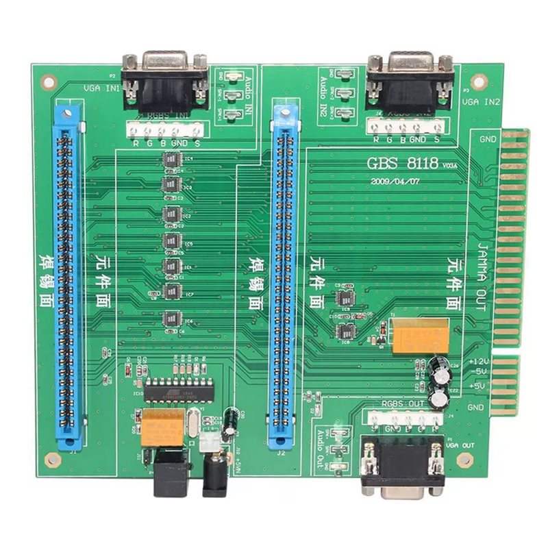 Usb Game Board Jamma - マルチJAMMAスイッチャー D5271A GBS-8118 アーケードゲームボード 2 in