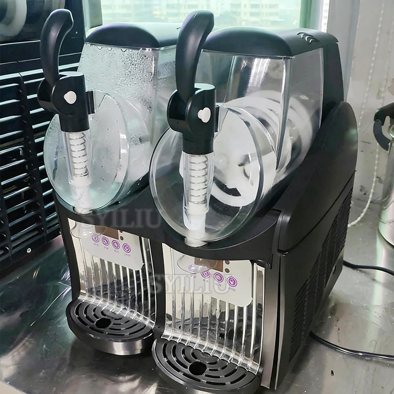 Slushie Machine Vending - 1/2ジャー業務用スラッシュマシン、スラッシュメーカー、フローズンドリンクディスペンサー、ジューススムージーグラニータ自動販売機
