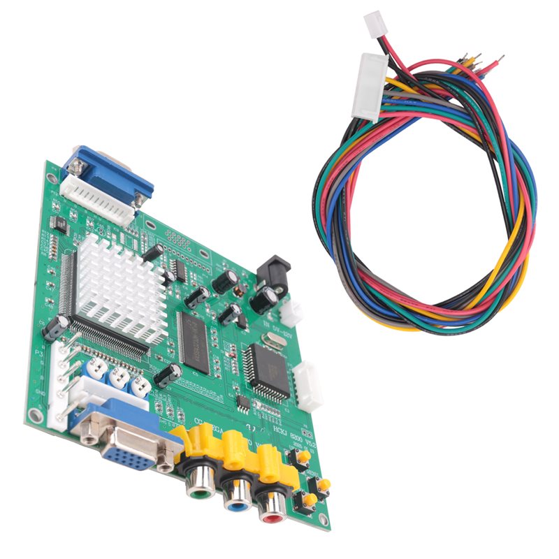 Usb Game Board Jamma - GBS8200 CGA/EGA/YUV/RGB から VGA 出力アーケード Jamma