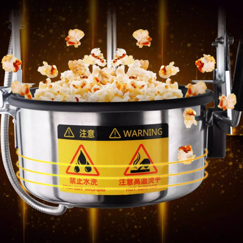 Popcorn Vending Machine - 全自動業務用ポップコーンマシン 220/110V ステンレス製電気ポップコーンメーカー 映画館、屋台、自動販売機向け