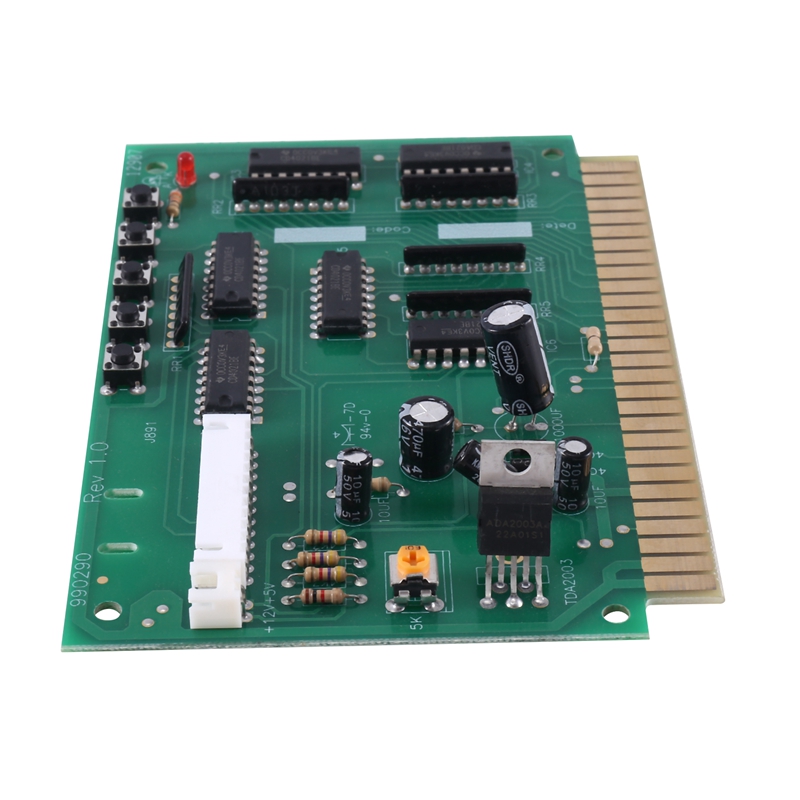 Usb Game Board Jamma - PCからJammaコンバーターボードへのアーケードゲームPC 2 Jammaコンピューターからアーケードゲームキーボードへのアーケードジョイスティックコンバーター-新品