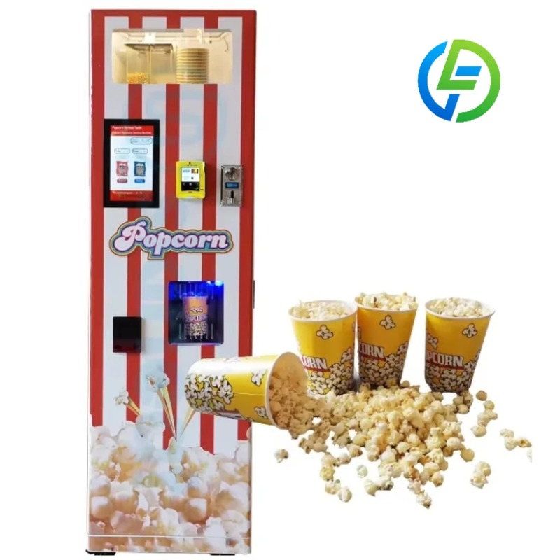Popcorn Vending Machine - カスタマイズ可能な全自動人気ポップコーン自動販売機、複数の決済方法対応