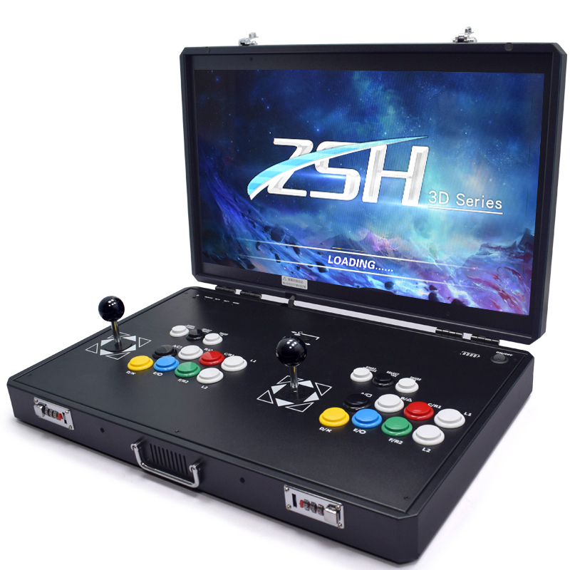 Arcade Button Pcb - パンドラボックス-ダブルジョイスティック付きアーケードマシン,PCB,レトロなアーケードコンソール,zsh,23000 in 1, 8ボタンデザイン,24 in 1