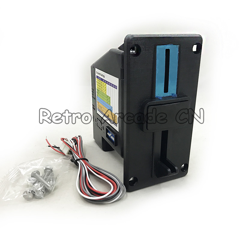 Arcade Games Vending - Cl ledロゴマルチコインアクセプタ電子ロールダウンコインセレクタ機構自動販売機メカアーケードゲームキャビネット用