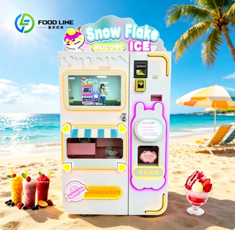 Slushie Machine Vending - 自動スムージー販売機 スラッシーメーカー 高速業務用機器 コンビニエンスストア向け