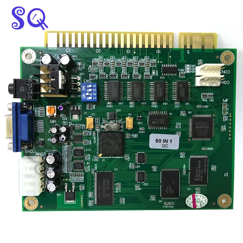 アーケード60 in 1マルチゲームPCBボードカクテルキャ - Arcade Button Pcb のレビューと価格