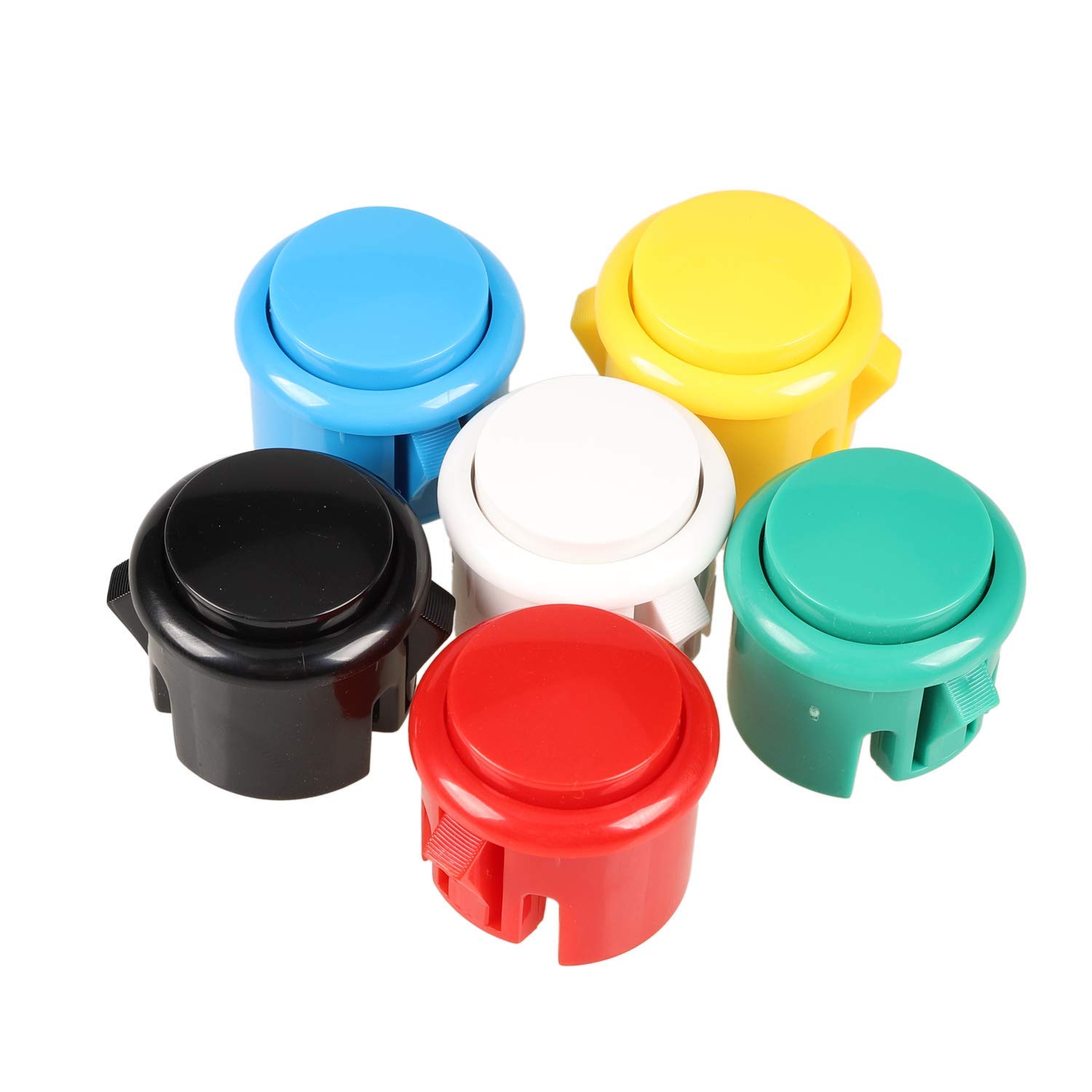 100 個アーケードボタン 30 ミリメートル 24 ミリメ - Joystick Arcade Parts のレビューと価格