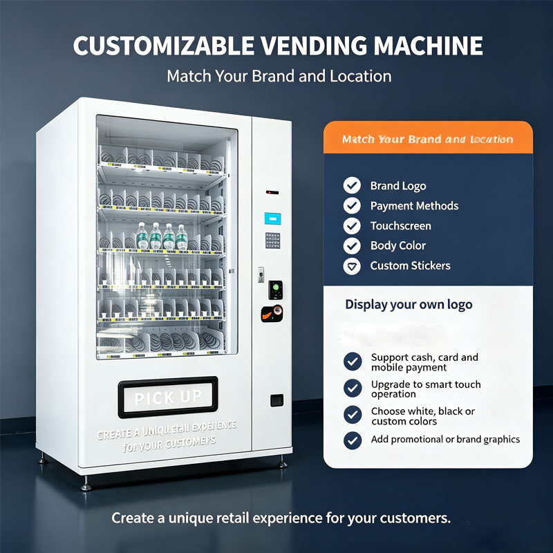 スナック自動販売機、キャンディ・ドリンク・飲料ディスペンサー - Popcorn Vending Machine のレビューと価格