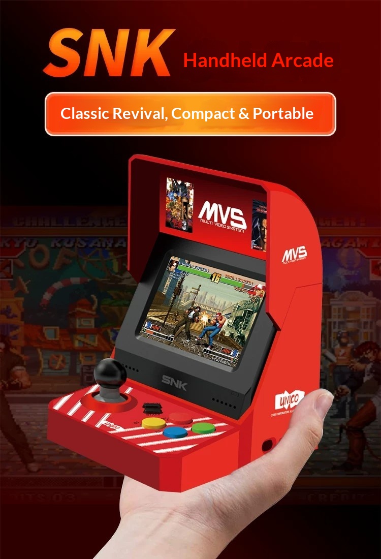 UNICO MVSミニアーケードコンソール（内蔵スクリーン付 - Arcade Game Jackpot のレビューと価格