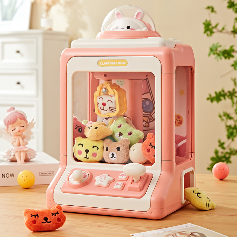 子供用DIY電動クレーンゲーム、女の子向けミニドールつかみ取 - Claw Crane Machine のレビューと価格