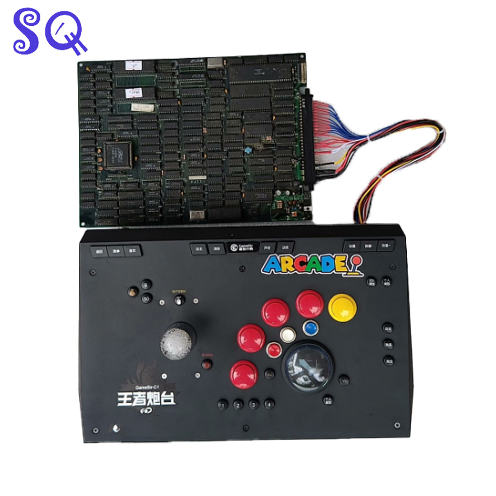 JAMMA,PCB,Neogeo,MVS,IGS用の6ボタン - Arcade Button Pcb のレビューと価格