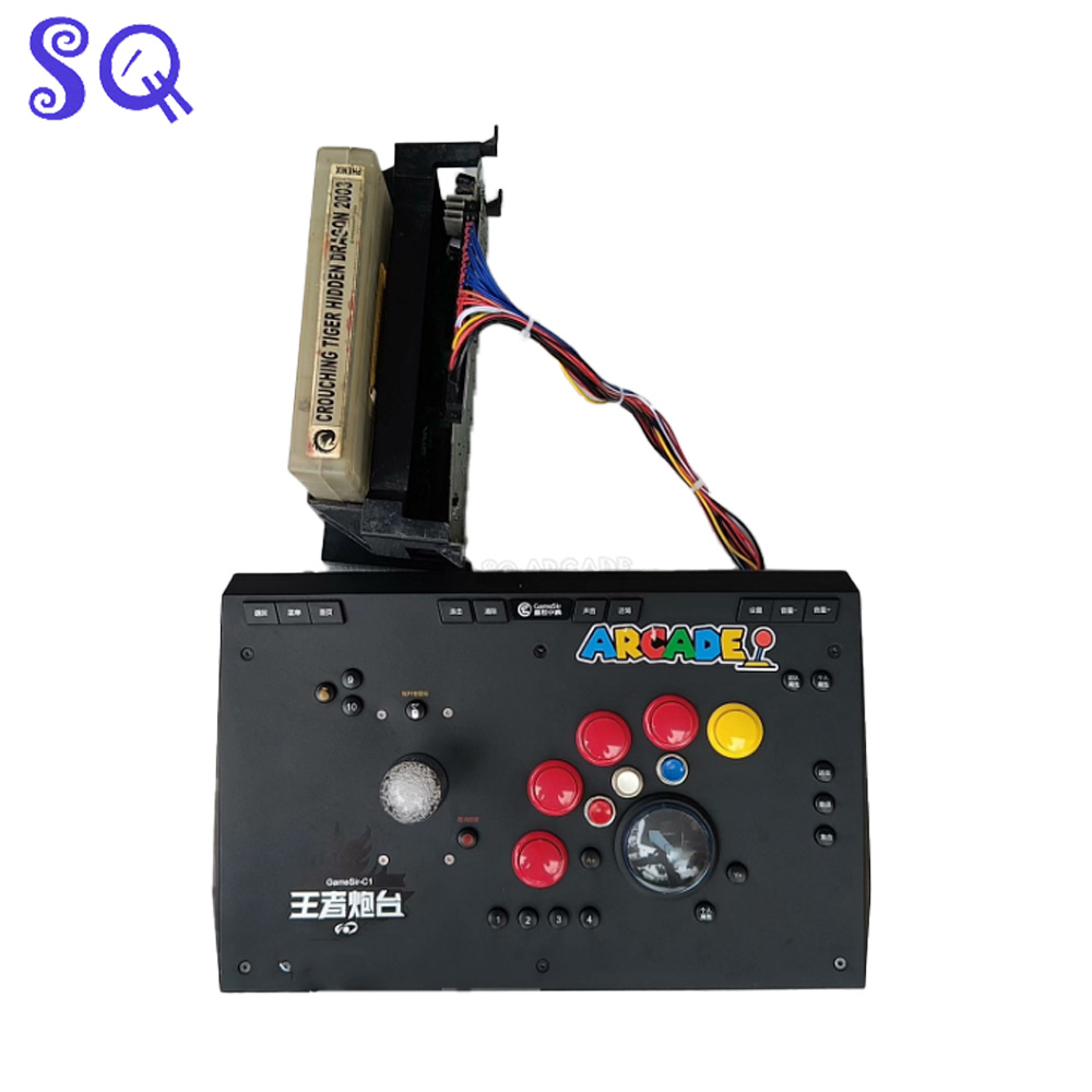 JAMMA,PCB,Neogeo,MVS,IGS用の6ボタン - Arcade Button Pcb のレビューと価格