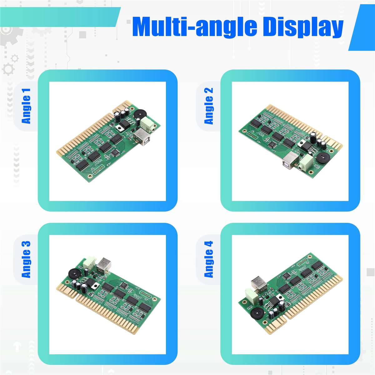 新しいMAMEゲームコントローラーPCをJammaコンバータ - Usb Game Board Jamma のレビューと価格