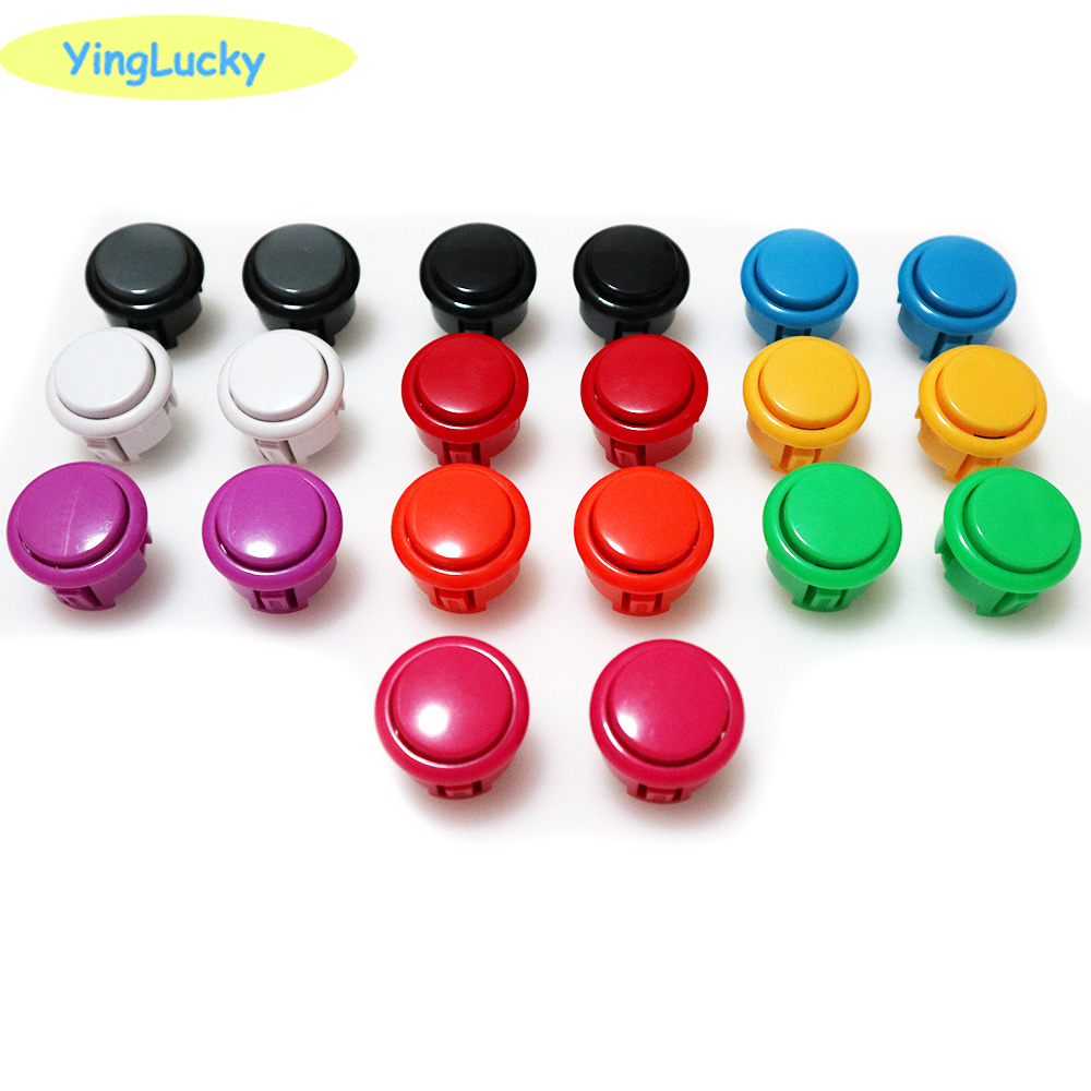 Yinglucky 100個入り アーケードボタンセット 2 - Arcade Card Vending Machine のレビューと価格