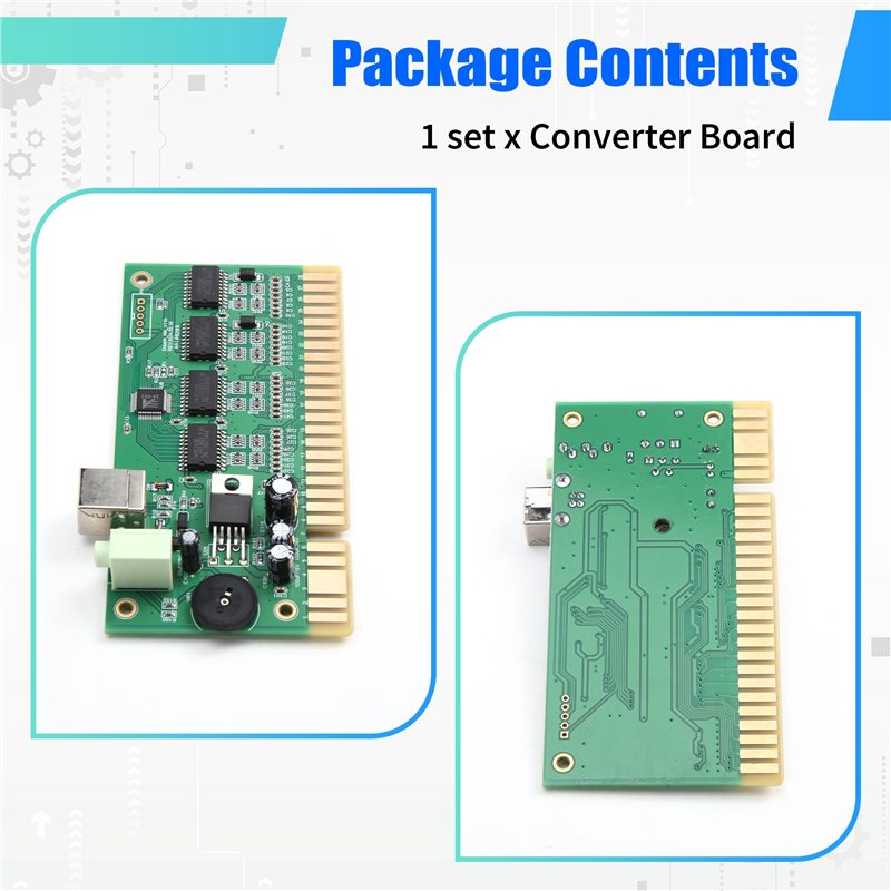 新しいMAMEアーケードマシン、28ピンボードゲームコントロ - Usb Game Board Jamma のレビューと価格