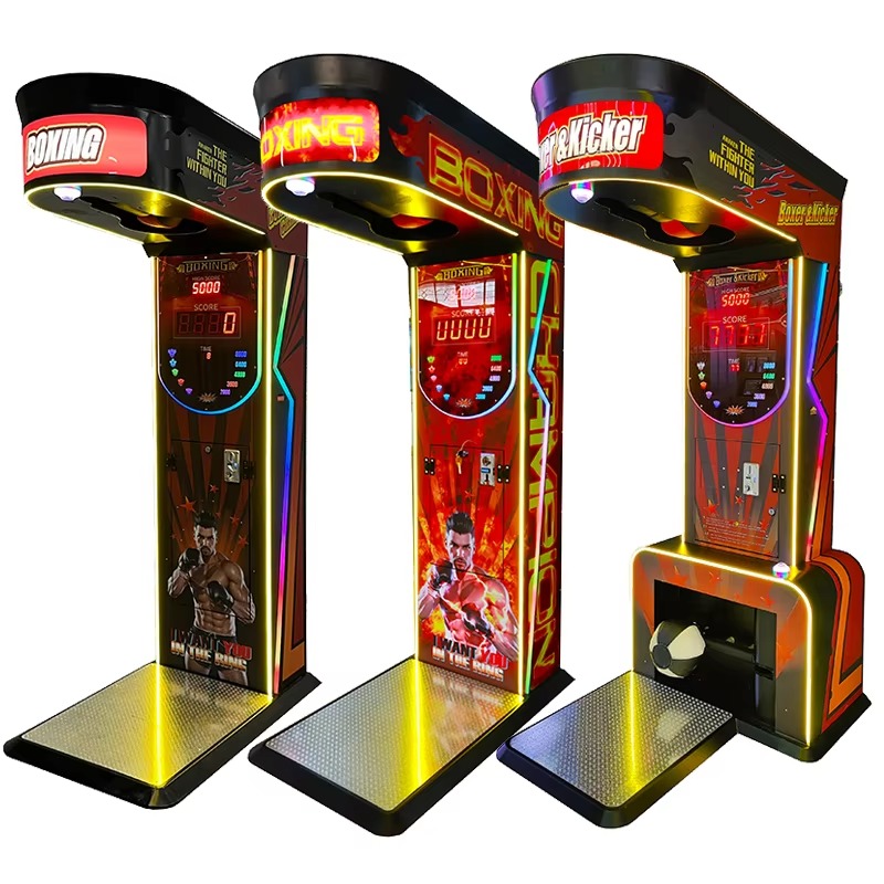 防水ストリートボクシングキックマシン屋外アーケードエンターテ - Boxing Machine Arcade のレビューと価格