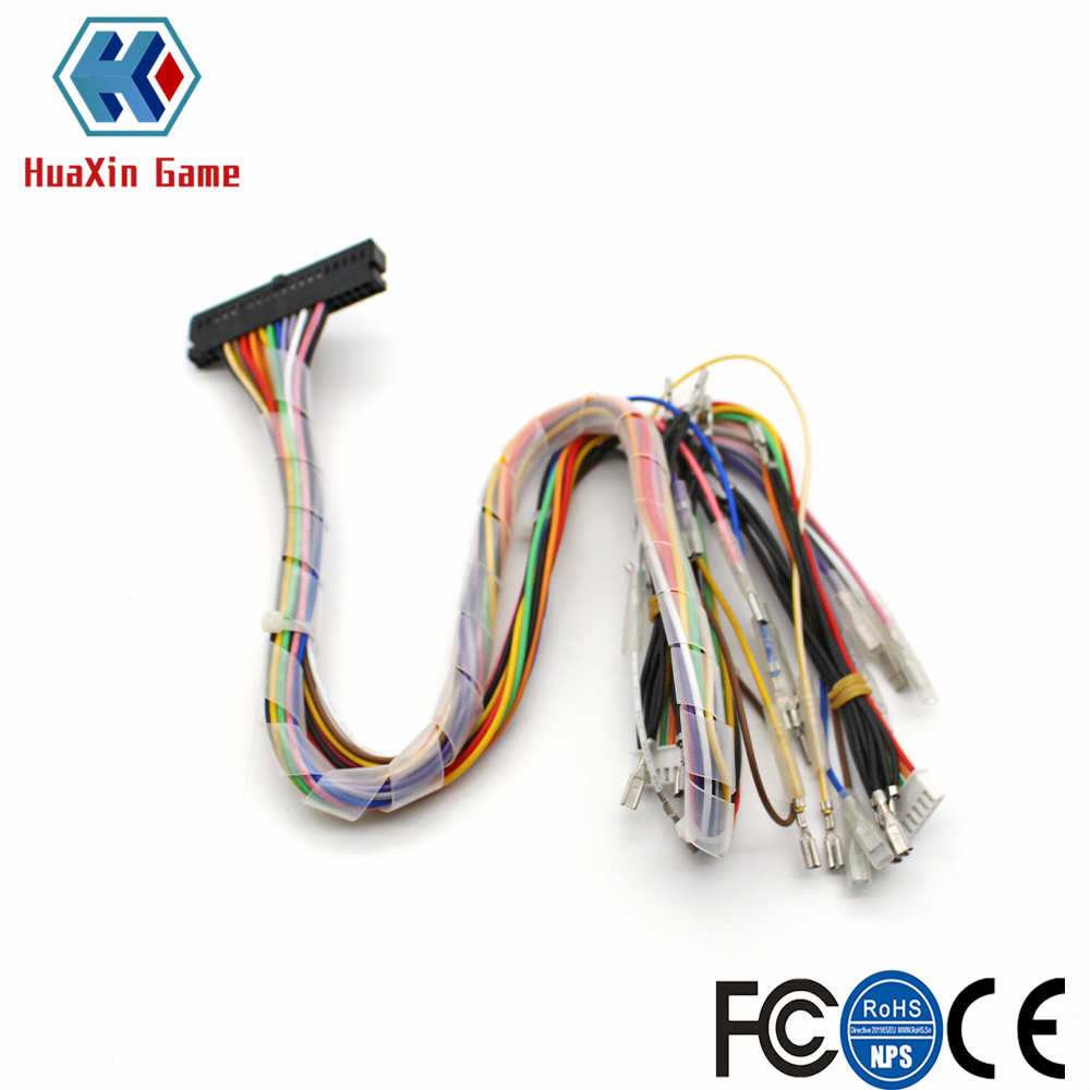 アーケードケーブルハーネス,40ピンpcbケーブル,コイン受 - Arcade Button Pcb のレビューと価格