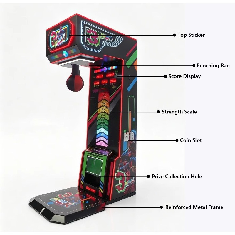 ボクシングシミュレーターマシン 電子ボクシングチャンピオン  - Arcade Games & Vending Llc のレビューと価格