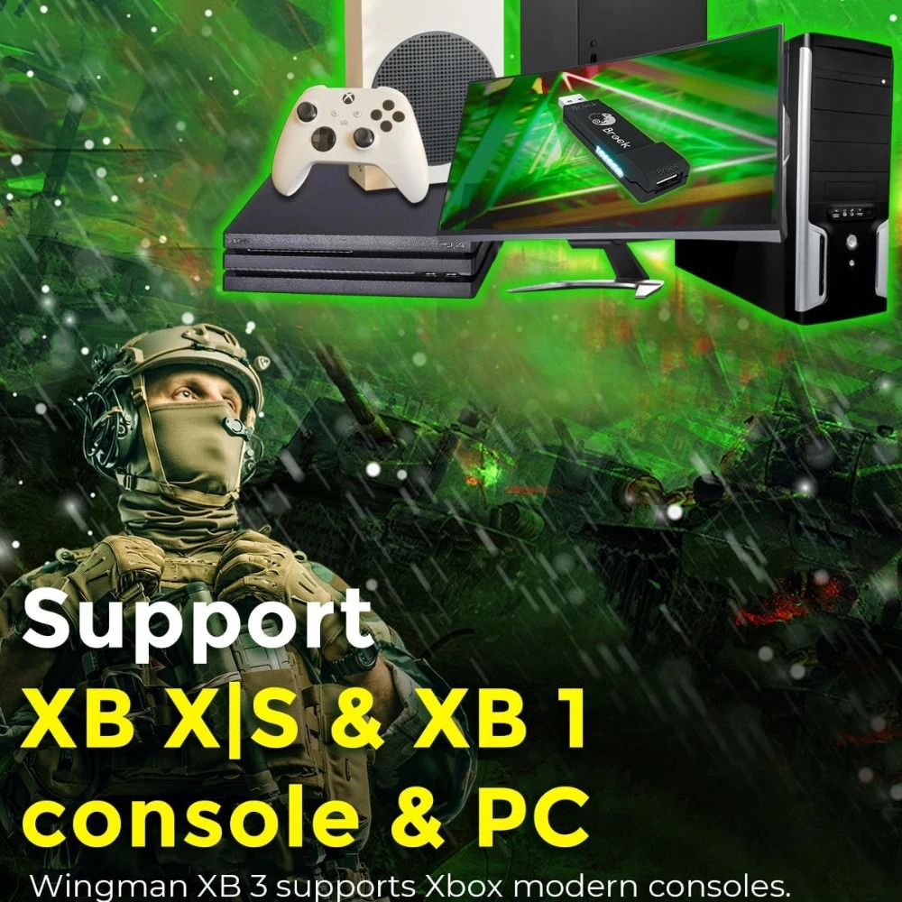 ブルック ウィングマン XB3 コンバーター (Xbox O - Arcade Game Jackpot のレビューと価格