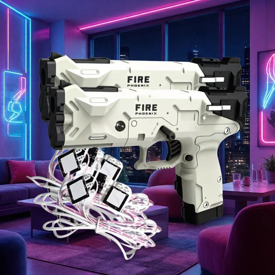2p GUN4IR ワイヤレス電磁ライトガン、反動機能付き、 - Gun Shooting Arcade のレビューと価格