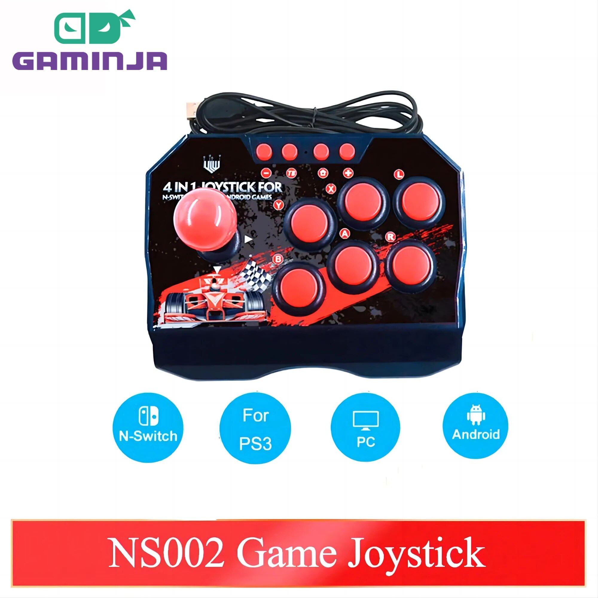 Gaminja ns002 4 in 1レトロなアーケードコ - Arcade Game Jackpot のレビューと価格