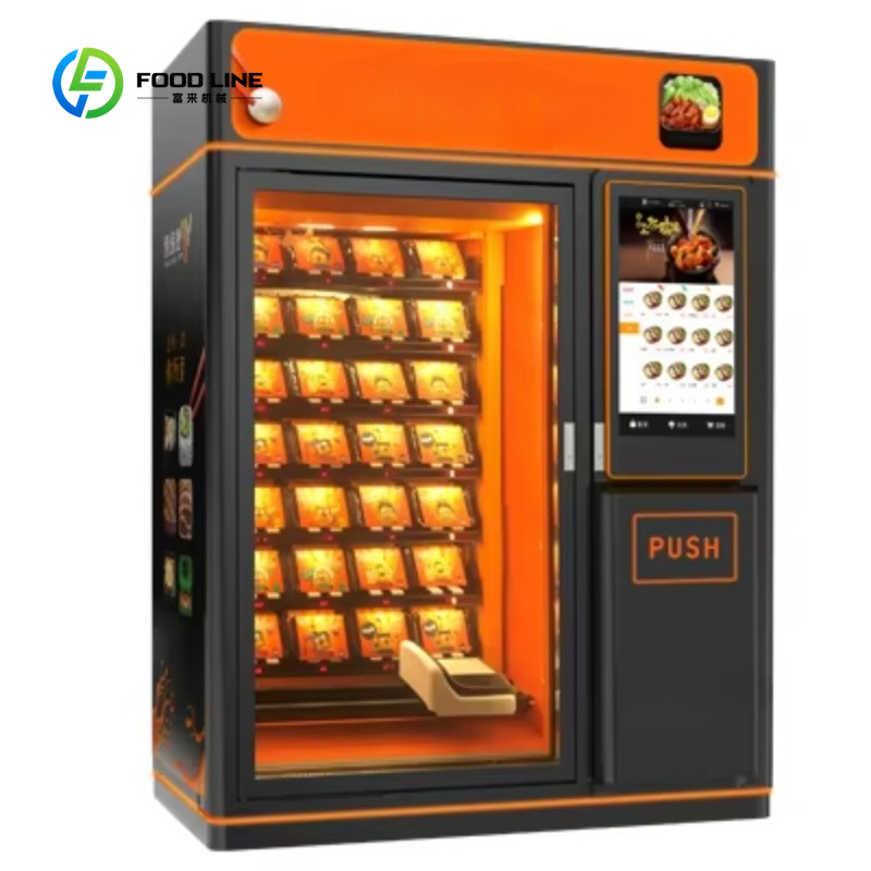 カスタマイズ可能な温かい食品自動販売機、ファーストフードサン - Popcorn Vending Machine のレビューと価格