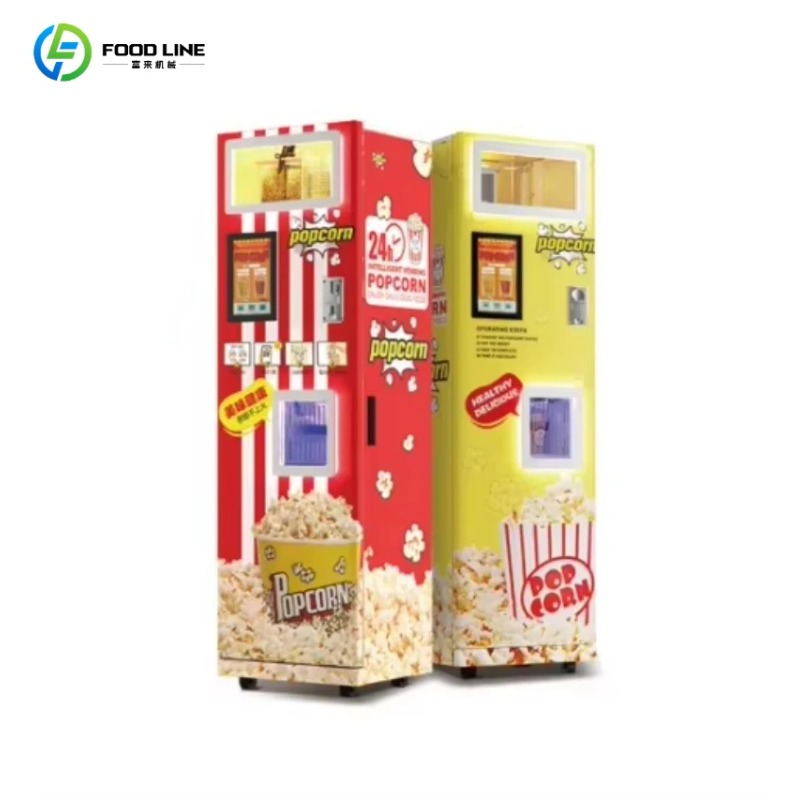 カスタマイズ可能な人気商品、塩味・甘味ポップコーン自動販売機 - Popcorn Vending Machine のレビューと価格
