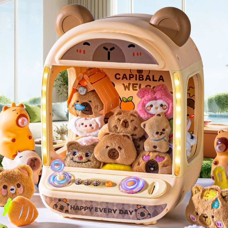 DIYドールマシン 子供向けコイン式ゲーム ミニクレーンゲー - Claw Crane Machine のレビューと価格