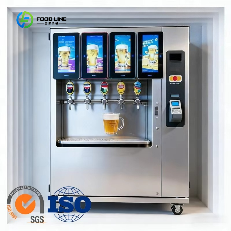 セルフサービス金属製ビール自動販売機SDKクラウドベース管理 - Popcorn Vending Machine のレビューと価格