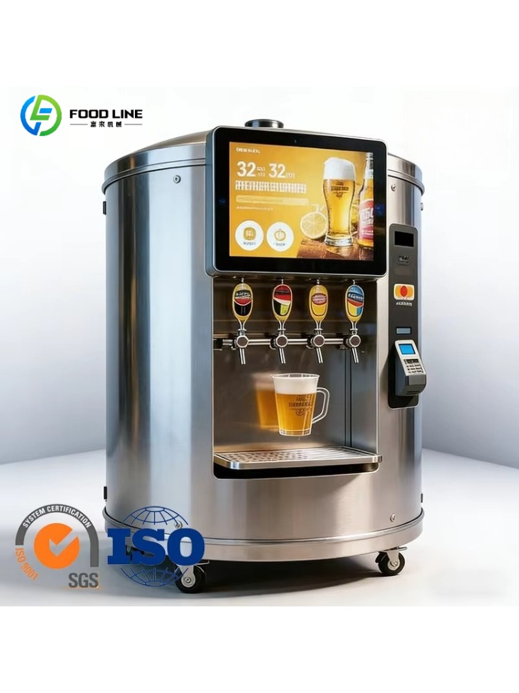 セルフサービス金属製ビール自動販売機SDKクラウドベース管理 - Popcorn Vending Machine のレビューと価格