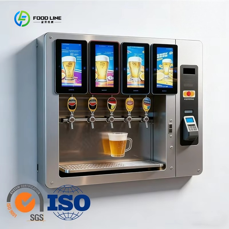 セルフサービス金属製ビール自動販売機SDKクラウドベース管理 - Popcorn Vending Machine のレビューと価格