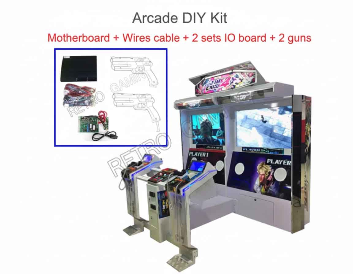 デュアルライトガンセット付きバトセラゲームシステム – 11 - Gun Shooting Arcade のレビューと価格