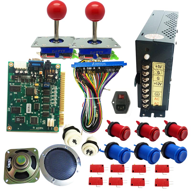 クラシックなハマ-60のアーケードゲーム,24V電源,スピー - Arcade Button Pcb のレビューと価格