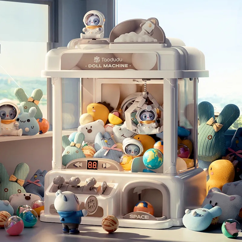 子供用ミニクレーンゲーム機、自動コイン式プレイゲーム、アーケ - Claw Crane Machine のレビューと価格
