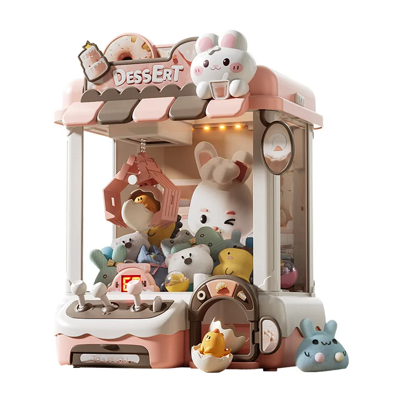 DIYドールマシン 子供用 コイン式ゲーム ミニクレーンゲー - Claw Crane Machine のレビューと価格