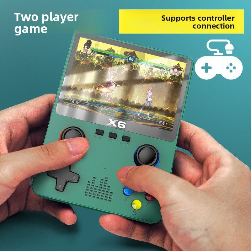 X6ゲーム機携帯エミュレータ多機能レトロノスタルジックダブル - Joystick Arcade Parts のレビューと価格