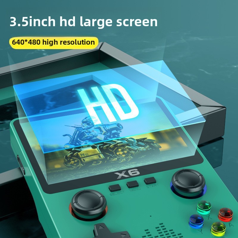 X6ゲーム機携帯エミュレータ多機能レトロノスタルジックダブル - Joystick Arcade Parts のレビューと価格